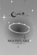 Marquise 3x6mm Moonflare 5-Stone Bangle - 009