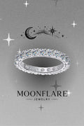 Round 5mm Mona Eternity Band - 004