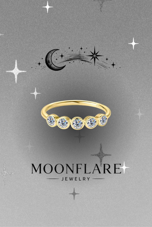 Bubble 3mm Moonflare Eternity Band - 018