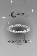 Round 2mm Moonflare Eternity Band - 020
