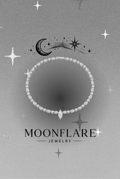 Solitaire Moonflare Moissanite Pendant Necklace - 026